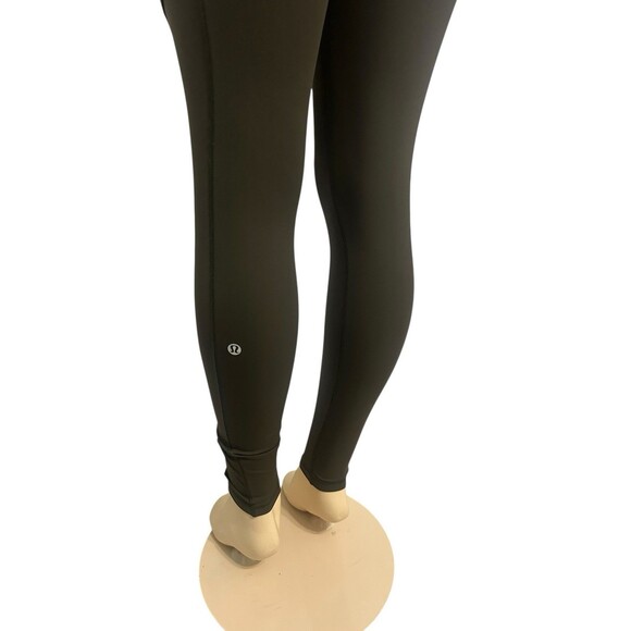Lululemon Leggings Military Green Size 6 - Picture 4 of 7